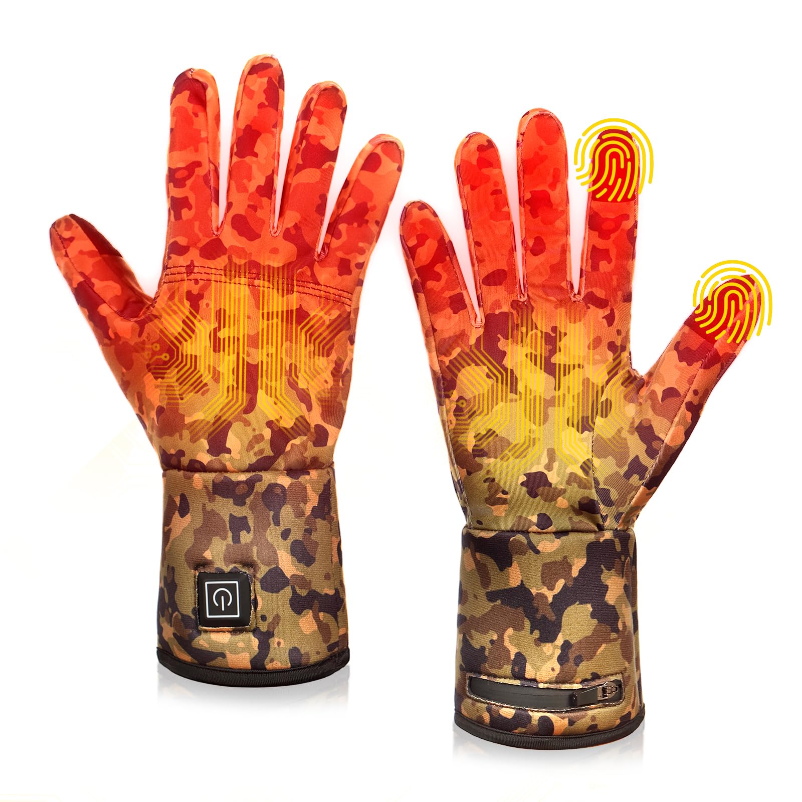 Electric Heated Glove Liners for Men and Women
